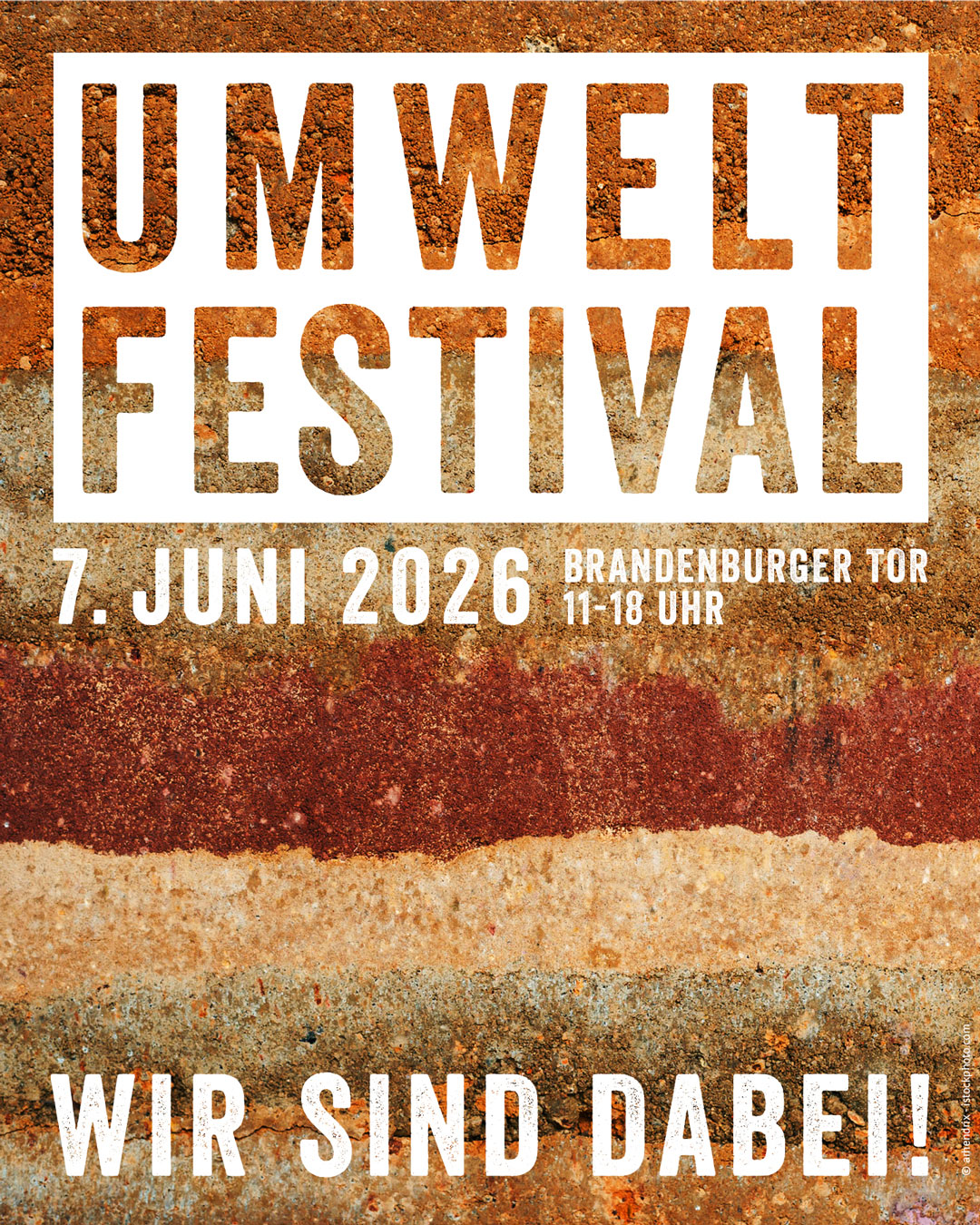 Wir sind dabei: Umweltfestival Berlin am 07. Juni am Brandenburger Tor, Stand 82